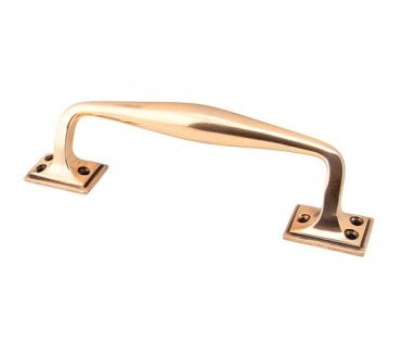 From The Anvil 45465 Art Deco Pull Handle 230mm - Polished Bronze