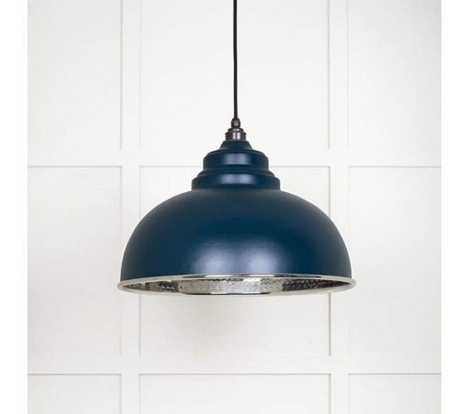From The Anvil 45472DU Harborne Light Pendant - Dusk & Hammered Nickel