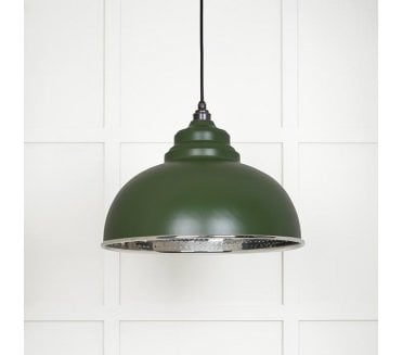 From The Anvil 45472H Harborne Light Pendant - Heath & Hammered Nickel