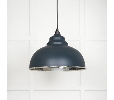 From The Anvil 45472SO Harborne Light Pendant - Soot & Hammered Nickel