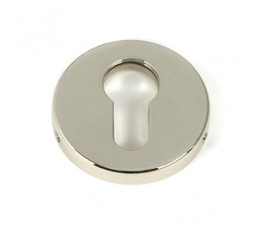 From The Anvil 45474 Regency Concealed Euro Profile Escutcheon - Polished Nickel