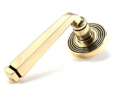 From The Anvil 45613 Avon Lever on Rose Set (Beehive) - Aged Brass