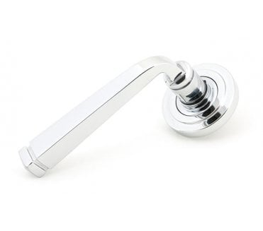From The Anvil 45616 Avon Lever on Rose Set (Art Deco) - Polished Chrome