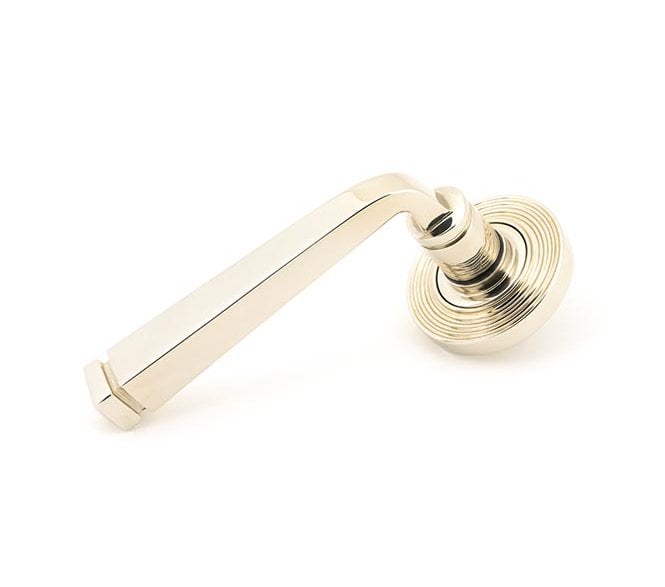 From The Anvil 45621 Avon Lever on Rose Set (Beehive) - Polished Nickel