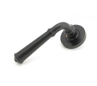 From The Anvil 45639 Regency Lever Handle On Rose Set (Plain Rose) - External Beeswax
