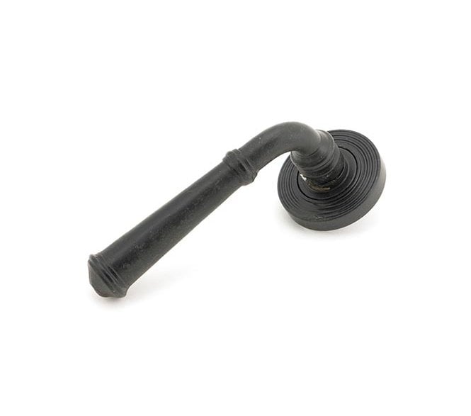 From The Anvil 45641 Regency Lever Handle On Rose Set (Beehive Rose) - External Beeswax