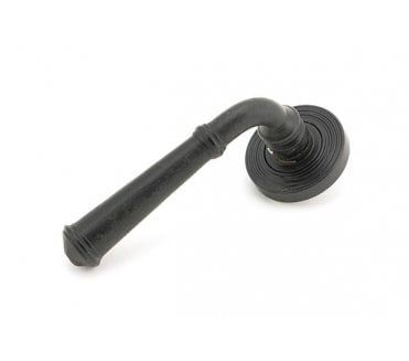 From The Anvil 45641 Regency Lever Handle On Rose Set (Beehive Rose) - External Beeswax