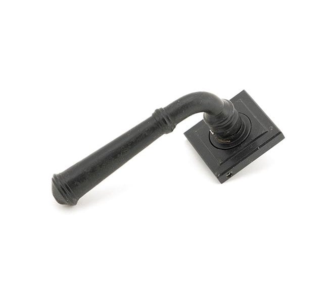 From The Anvil 45642 Regency Lever Handle On Rose Set (Square Rose) - External Beeswax