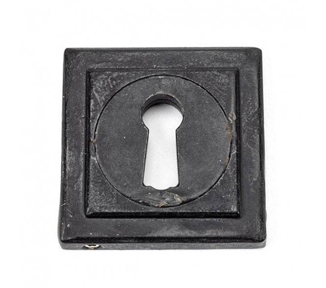 From The Anvil 45702 Square Keyhole Escutcheon - External Beeswax