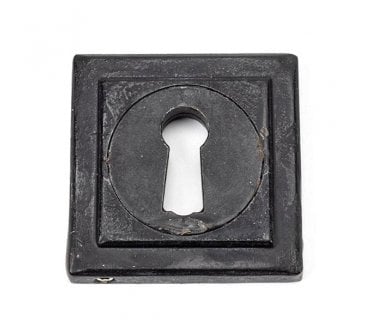 From The Anvil 45702 Square Keyhole Escutcheon - External Beeswax