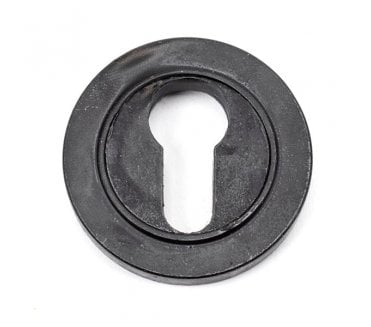 From The Anvil 45723 Round Euro Profile Escutcheon (Plain) - External Beeswax
