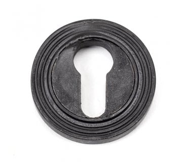 From The Anvil 45725 Round Euro Profile Escutcheon (Beehive) - External Beeswax