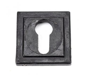 From The Anvil 45726 Square Euro Profile Escutcheon - External Beeswax