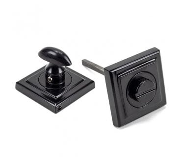 From The Anvil 45746 Square Bathroom Turn - Black