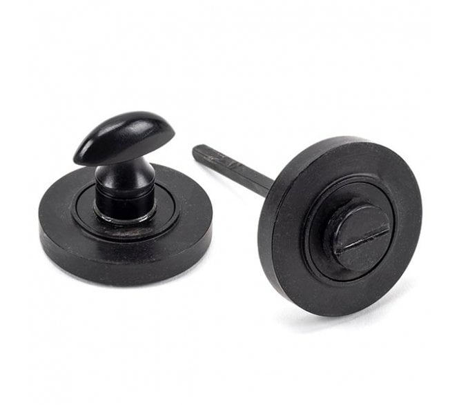 From The Anvil 45747 Round Bathroom Turn (Plain) - External Beeswax