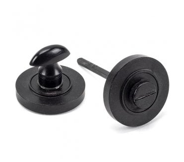 From The Anvil 45747 Round Bathroom Turn (Plain) - External Beeswax