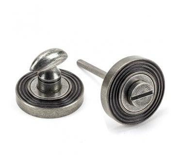 From The Anvil 45753 Round Bathroom Turn (Beehive) - Pewter