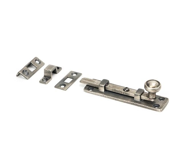 From The Anvil 45798 4 Universal Knob Bolt - Antique Pewter