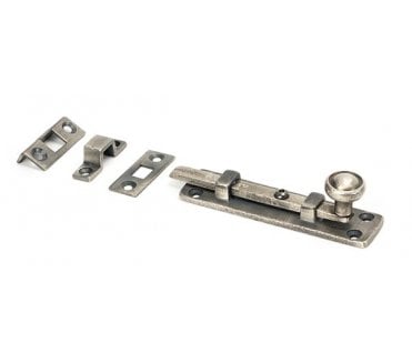 From The Anvil 45798 4 Universal Knob Bolt - Antique Pewter