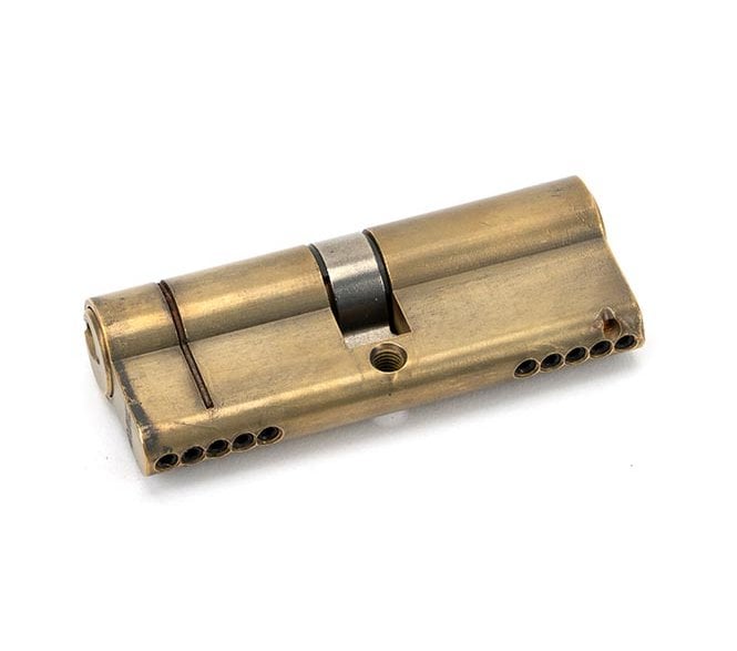 From The Anvil 45811 40/40 5pin Euro Cylinder - Aged Brass