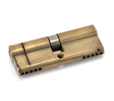 From The Anvil 45811 40/40 5pin Euro Cylinder - Aged Brass