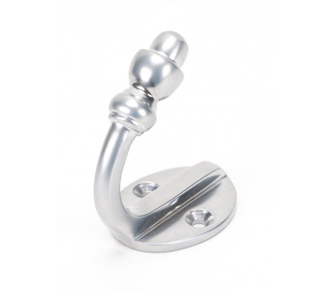 From The Anvil 45910 Period Coat Hook - Satin Chrome
