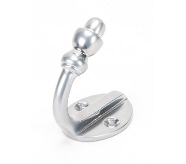 From The Anvil 45910 Period Coat Hook - Satin Chrome