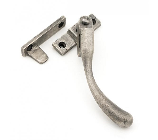 From The Anvil 45913 Night-Vent Locking Peardrop Fastener (Right Hand) - Antique Pewter