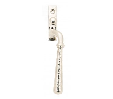 From The Anvil 45917 Hammered Locking Espag Fastener (Right Hand) - Polished Nickel