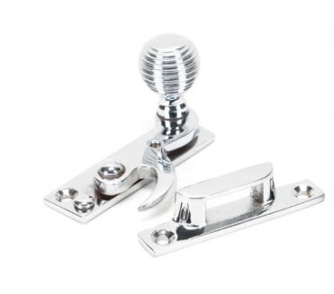 From The Anvil 45935 Beehive Sash Hook Fastener - Polished Chrome