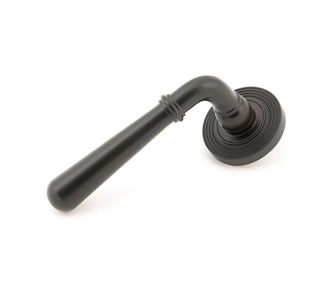 From The Anvil 46063 Newbury Lever on Rose Set (Beehive) - Aged Bronze