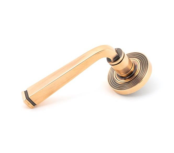 From The Anvil 46095 Avon Lever on Rose Set (Beehive) - Polished Bronze