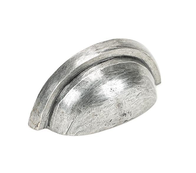 From The Anvil 46134 Regency Concealed Drawer Cup Pull - Pewter