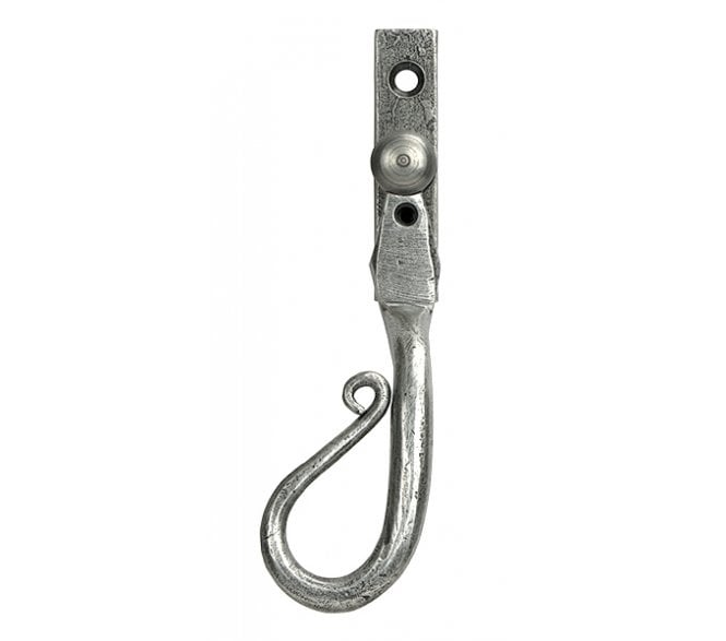 From The Anvil 46232 Shepherd's Crook Espag. Window Fastener (LH) - Pewter