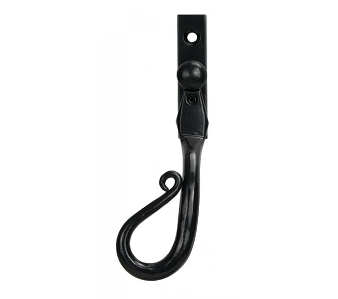 From The Anvil 46234 Shepherd's Crook Espag. Window Fastener (LH) - Black