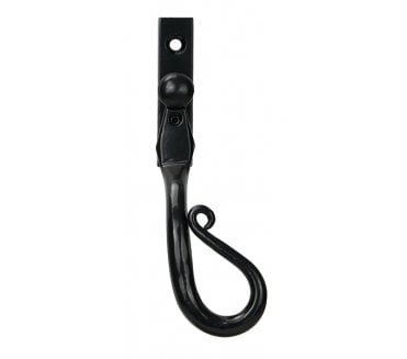From The Anvil 46235 Shepherd's Crook Espag. Window Fastener (RH) - Black