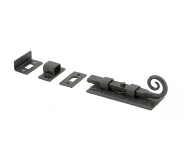 From The Anvil 46240 4 Monkeytail Door Bolt - External Beeswax