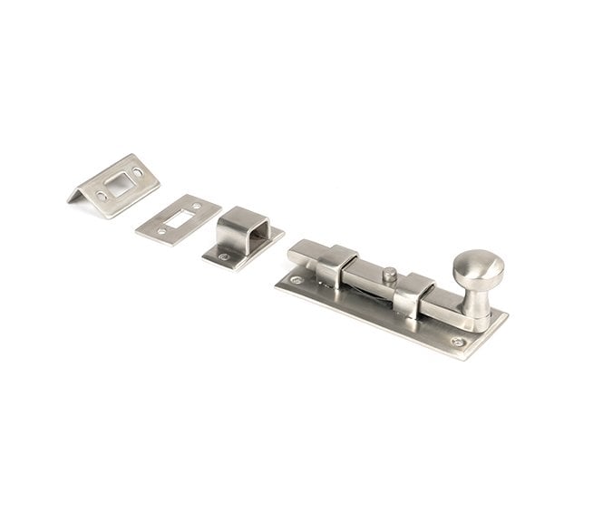 From The Anvil 46423 (Grade 316) 4 Universal Knob Bolt - Satin Stainless Steel