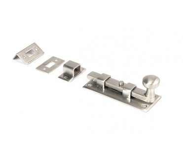 From The Anvil 46423 (Grade 316) 4 Universal Knob Bolt - Satin Stainless Steel