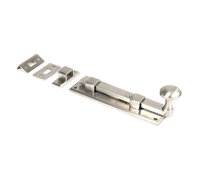 From The Anvil 46425 (Grade 316) 6 Universal Knob Bolt - Satin Stainless Steel