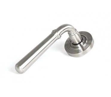 From The Anvil 46512 (Grade 316) Newbury Lever on Rose Set (Beehive) - Satin Stainless Steel
