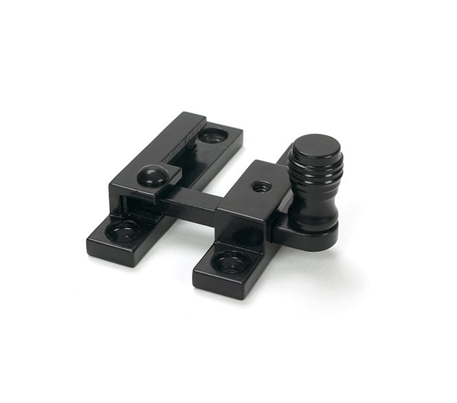From The Anvil 46593 Prestbury Quadrant Sash Fastener - Narrow - Black