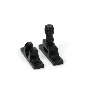From The Anvil 46598 Beehive Brighton Sash Fastener - Narrow (Square) - Black