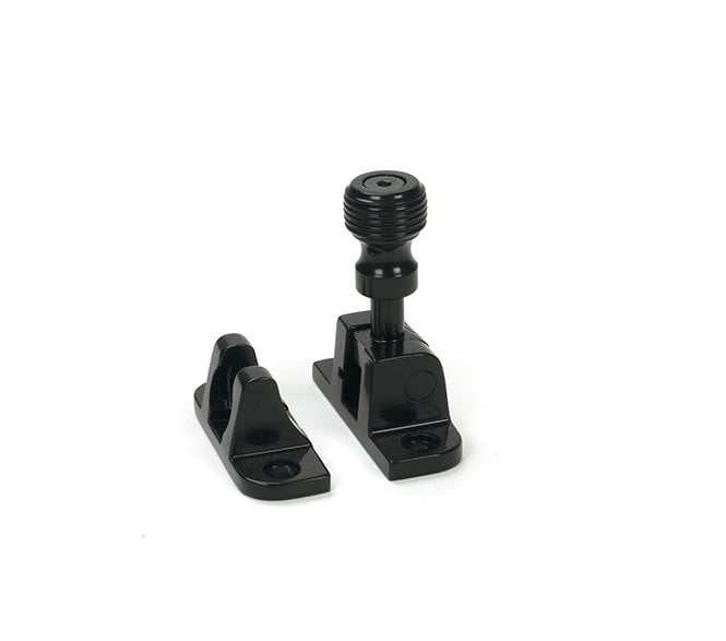 From The Anvil 46602 Beehive Brighton Sash Fastener (Radiused) - Black