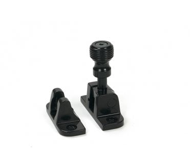 From The Anvil 46602 Beehive Brighton Sash Fastener (Radiused) - Black