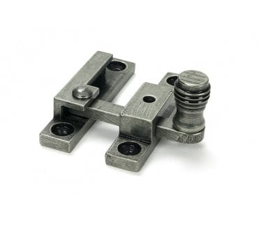 From The Anvil 46606 Prestbury Quadrant Sash Fastener - Narrow - Pewter