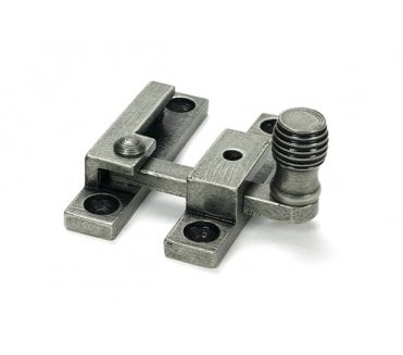 From The Anvil 46607 Beehive Quadrant Sash Fastener - Narrow - Pewter