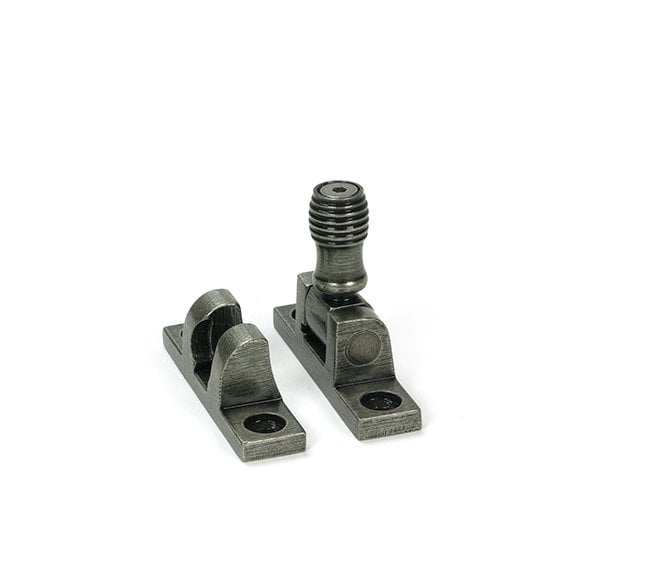 From The Anvil 46611 Beehive Brighton Sash Fastener - Narrow (Square) - Pewter