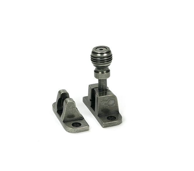 From The Anvil 46614 Prestbury Brighton Sash Fastener (Radiused) - Pewter
