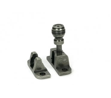 From The Anvil 46614 Prestbury Brighton Sash Fastener (Radiused) - Pewter